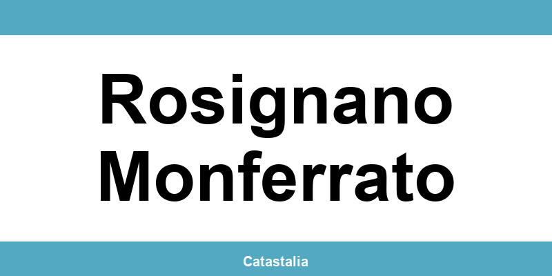 Contatti e login del SUE comunale a Rosignano Monferrato
