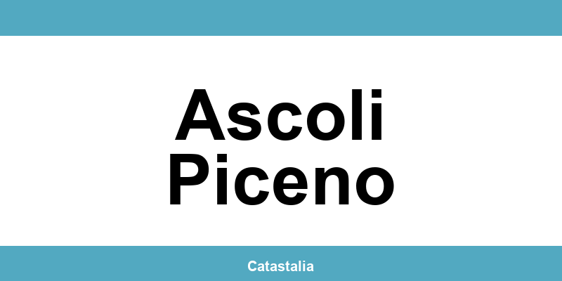 Contatti e login del SUE comunale a Ascoli Piceno