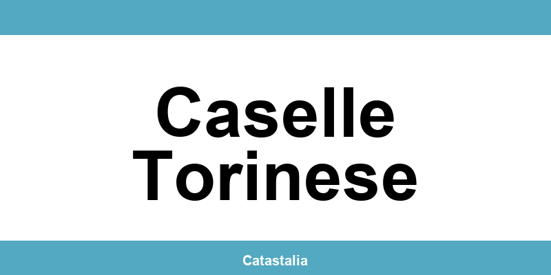 Contatti e login del SUE comunale a Caselle Torinese