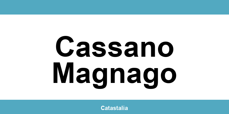 Contatti e login del SUE comunale a Cassano Magnago