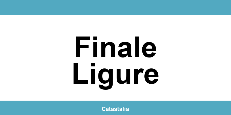 Contatti e login del SUE comunale a Finale Ligure