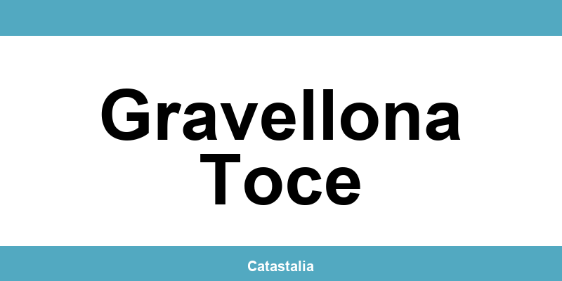 Contatti e login del SUE comunale a Gravellona Toce