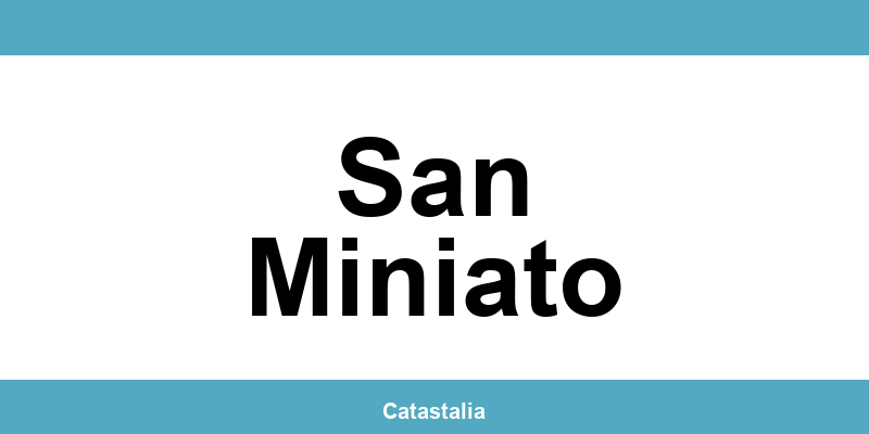 Contatti e login del SUE comunale a San Miniato